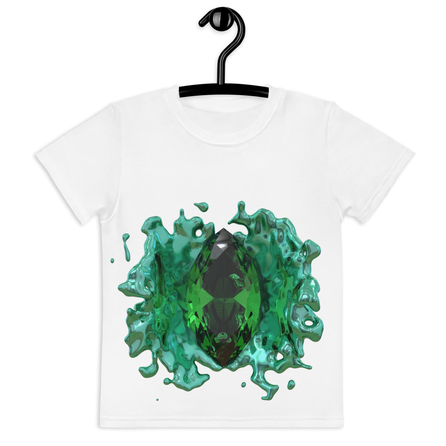 Kids crew neck t-shirt - GEM Splash