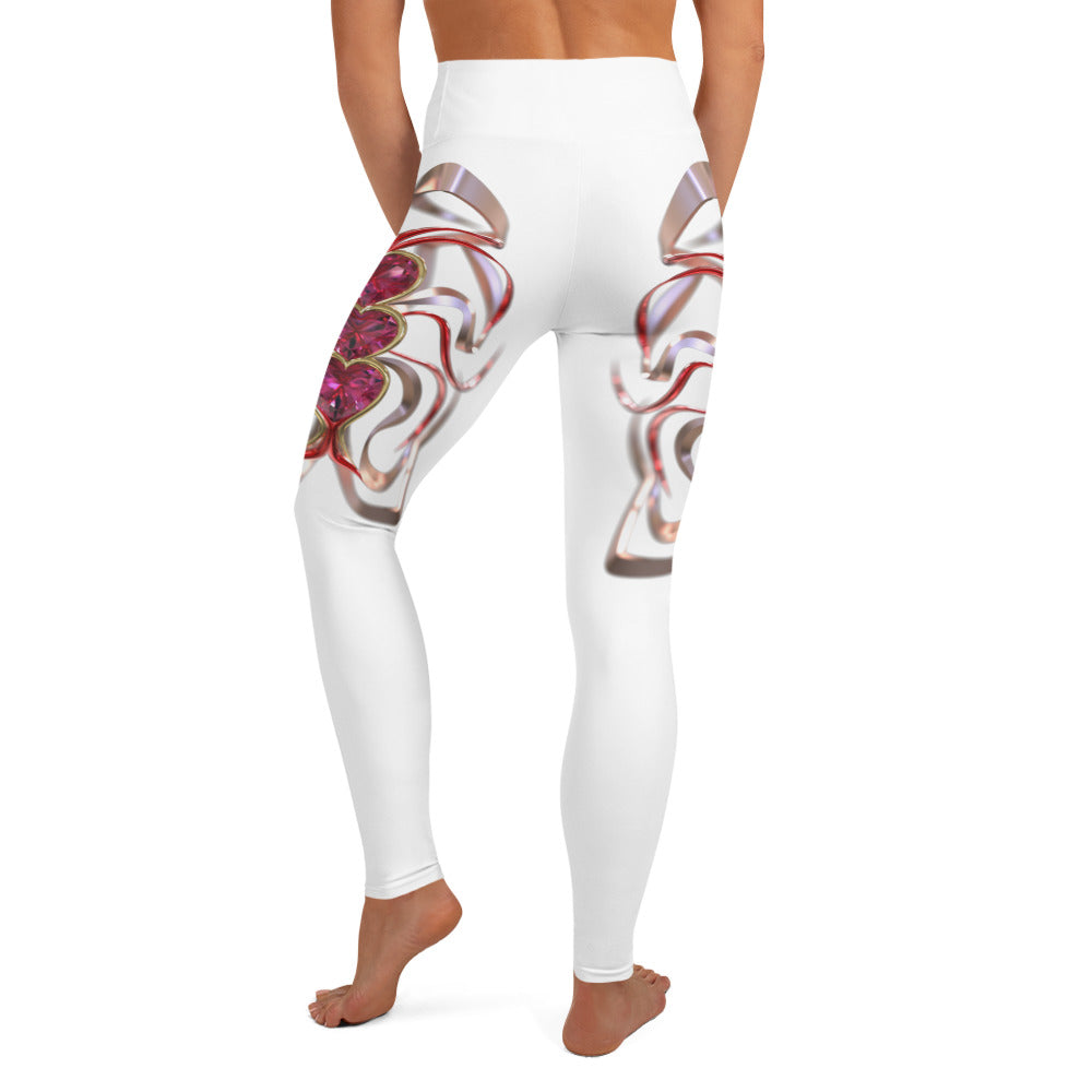Yoga Leggings - Hearts
