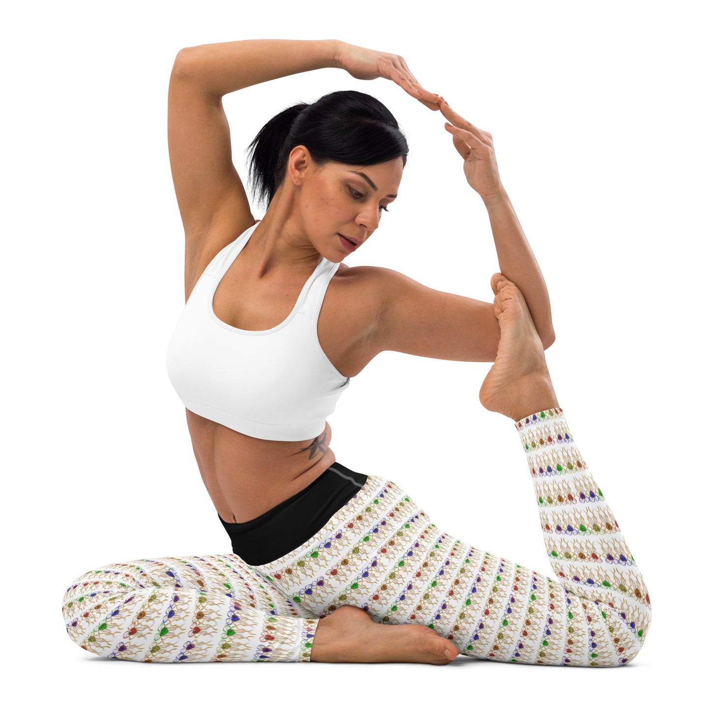 Yoga Leggings (pattern) - PRIDE from hearts