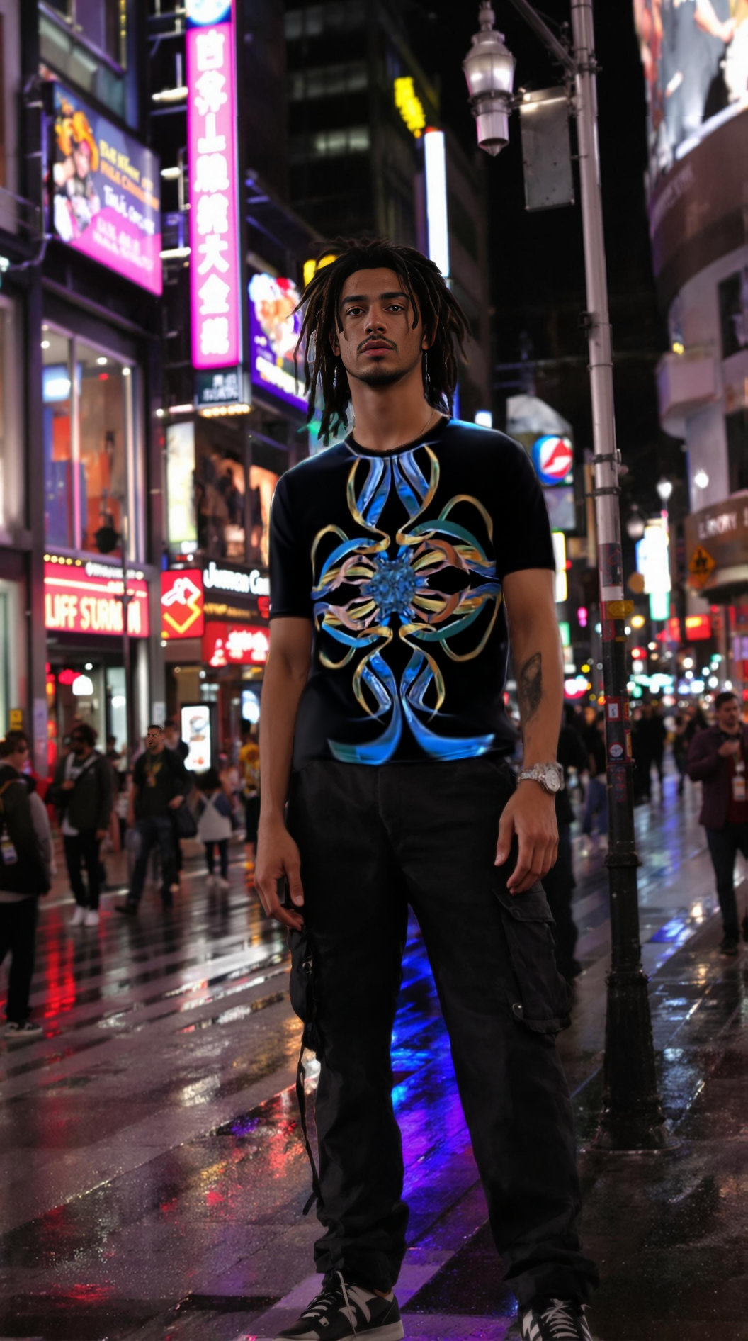 Men's t-shirt - Swiss Blue