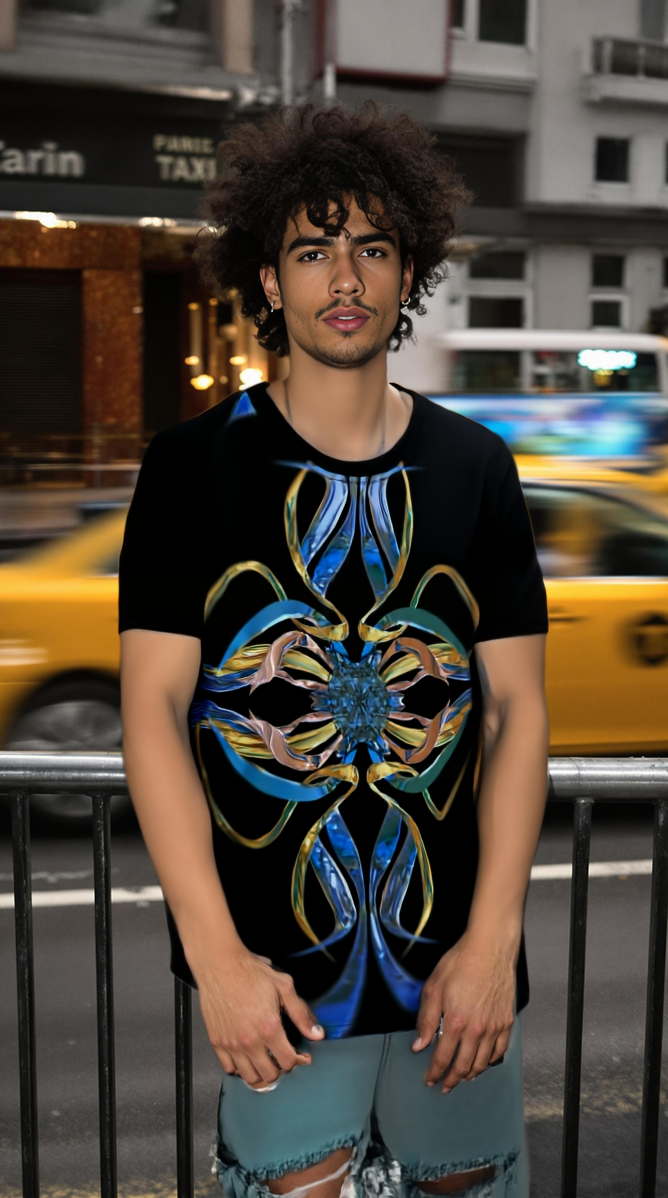 Men's t-shirt - Swiss Blue