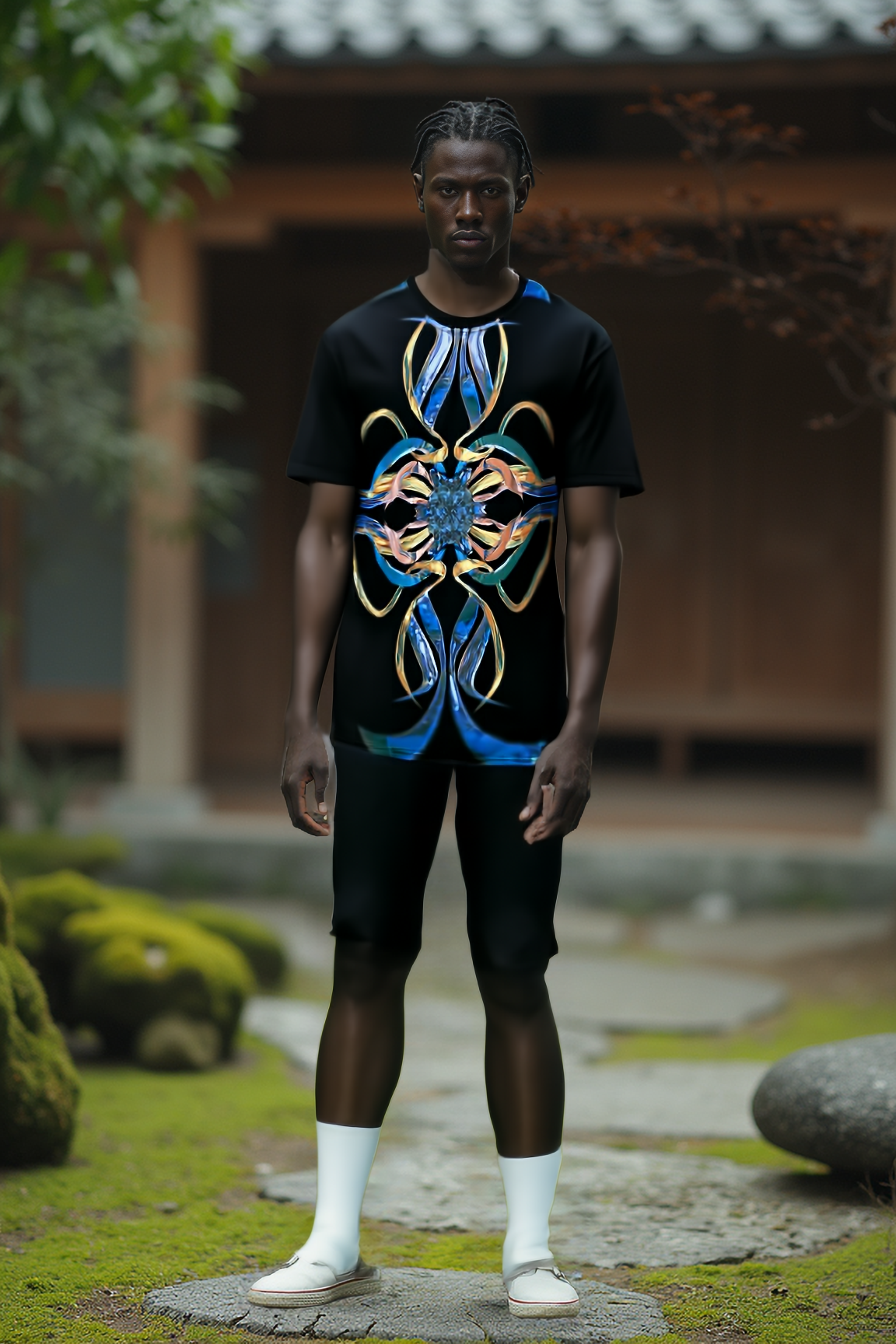 Men's t-shirt - Swiss Blue
