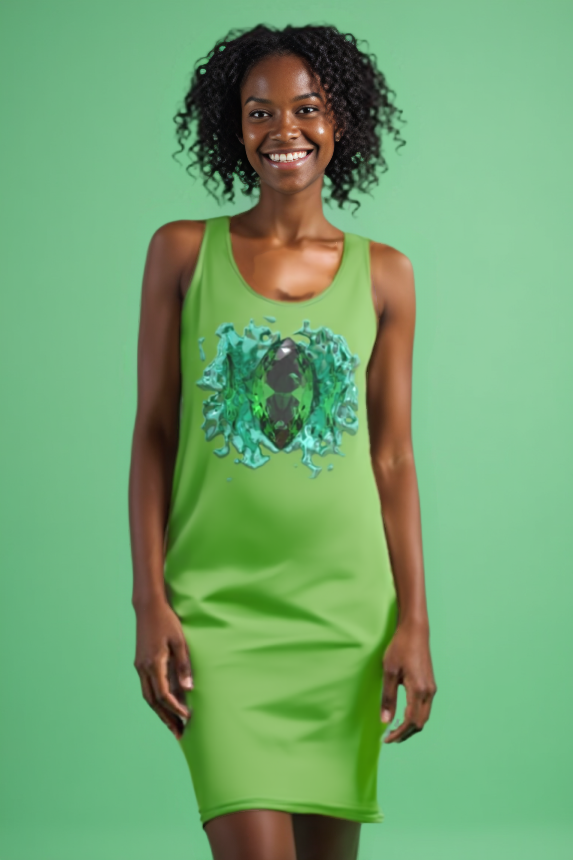 Sublimation Cut & Sew Dress - GEM Splash