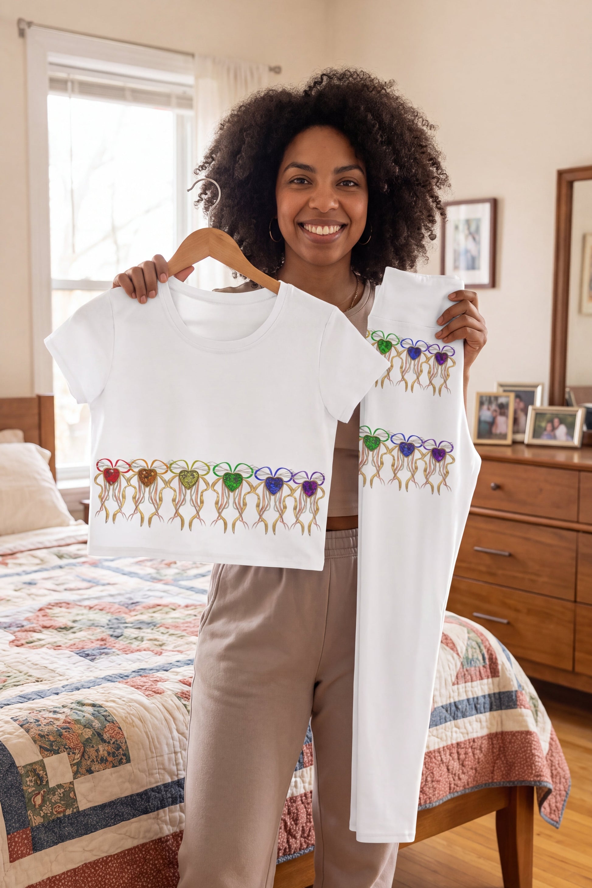 PRIDE Print Crop Tee