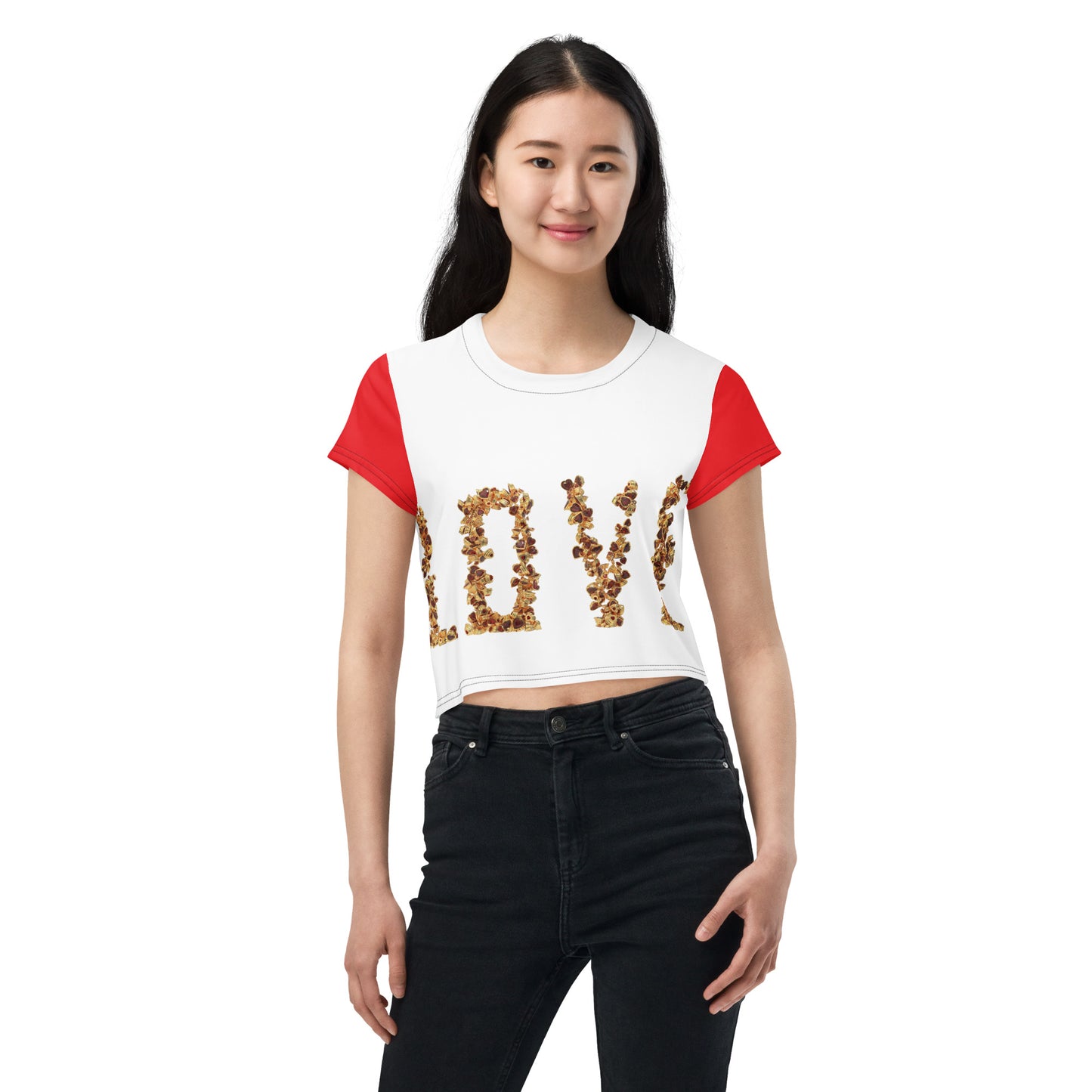 Crop Tee - LOVE