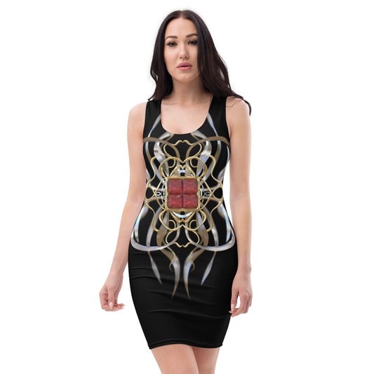 Sublimation Cut & Sew Dress - Ruby