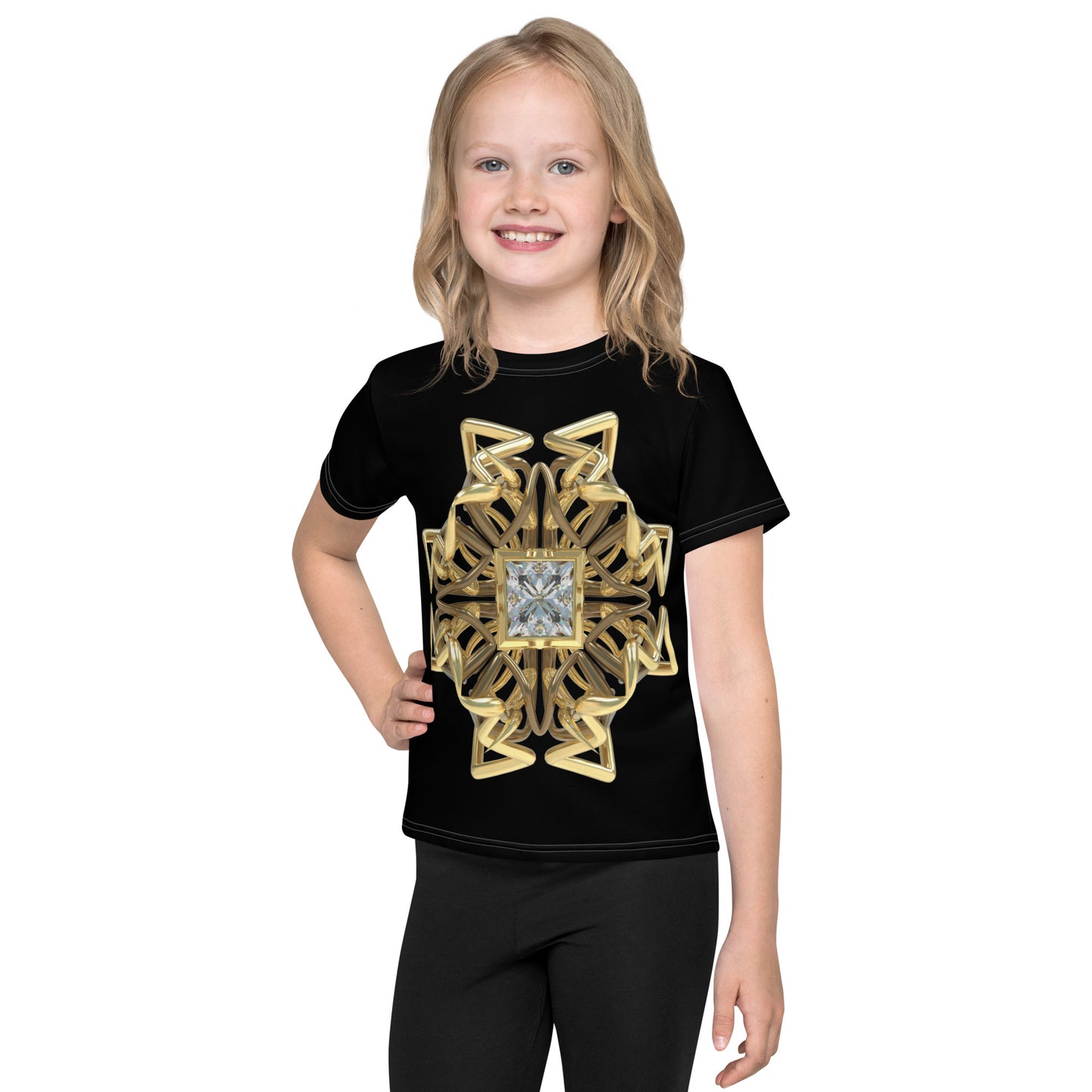 Kids crew neck t-shirt - Diamond