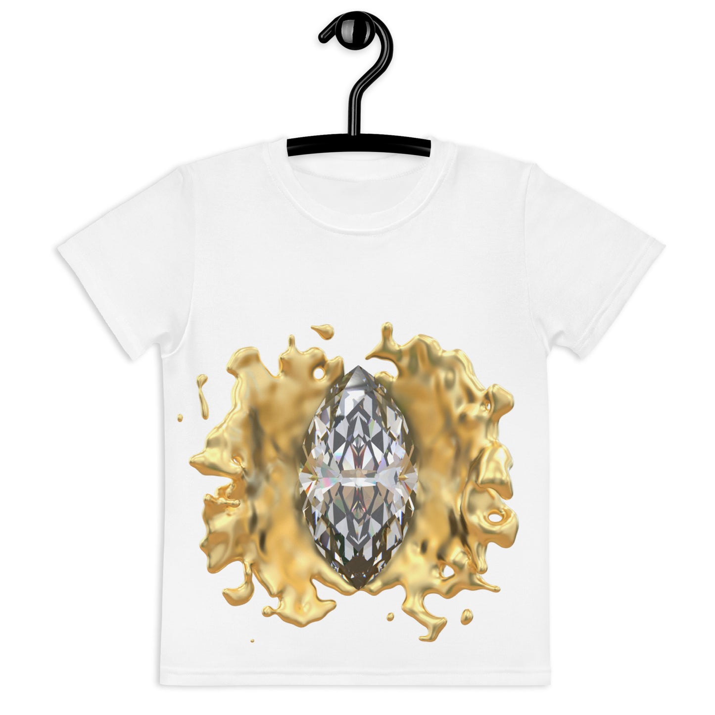 Kids crew neck t-shirt - GEM Splash