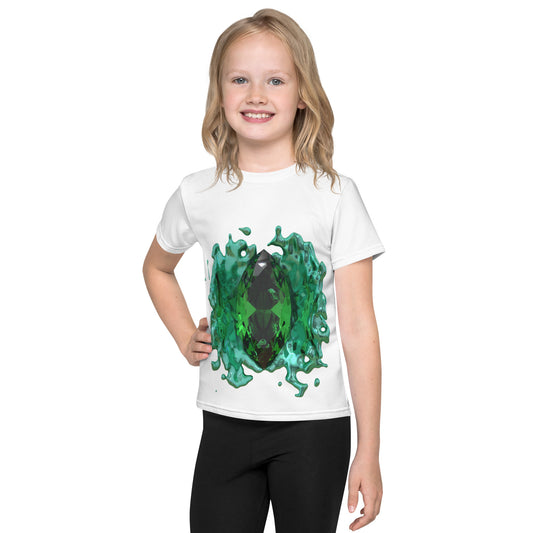 Kids crew neck t-shirt - GEM Splash