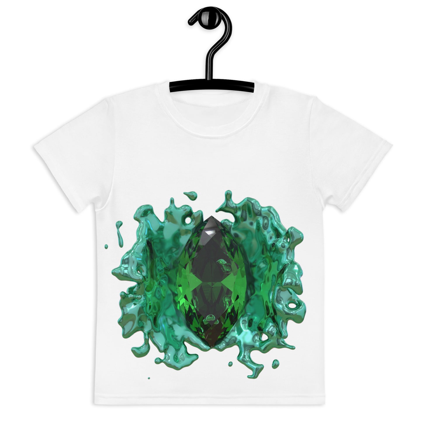 Kids crew neck t-shirt - GEM Splash