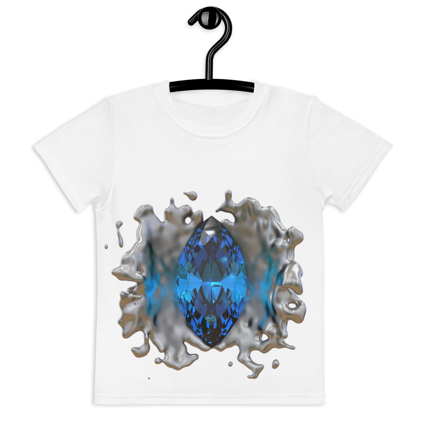 Kids crew neck t-shirt - GEM Splash