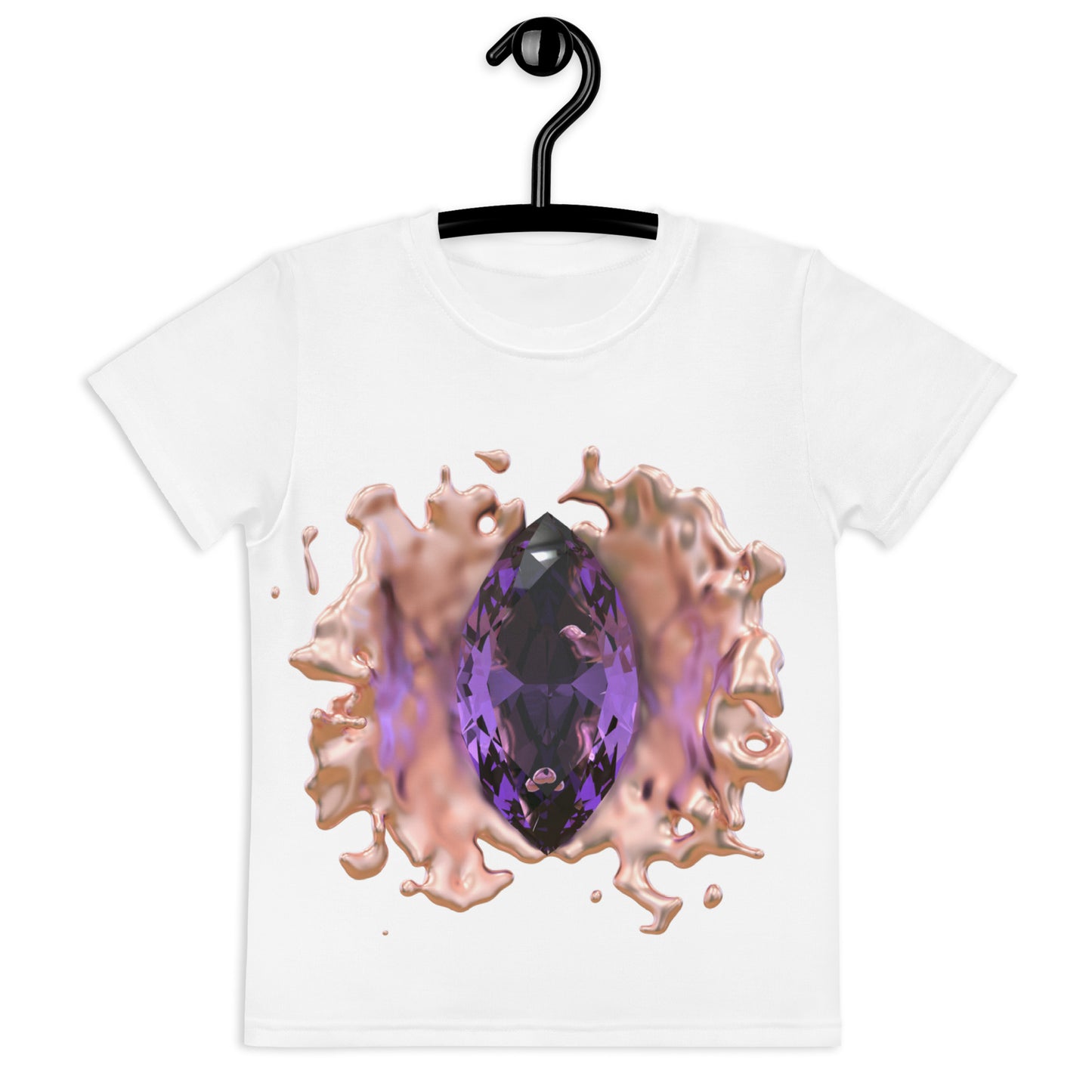 Kids crew neck t-shirt - GEM Splash