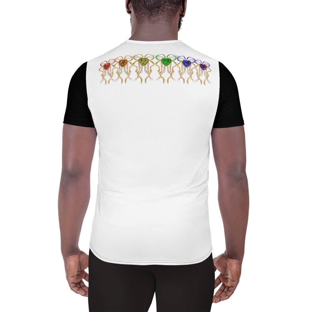 Men's Athletic T-shirt - PRIDE from hearts