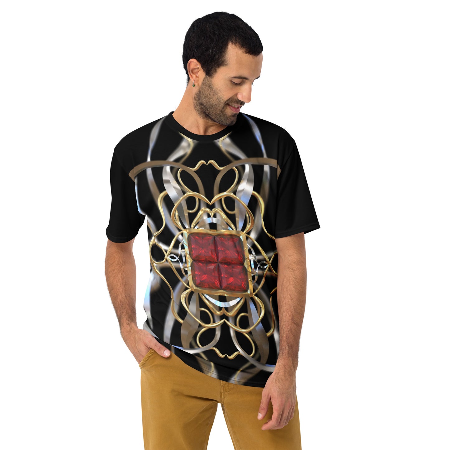 Men's t-shirt - Ruby