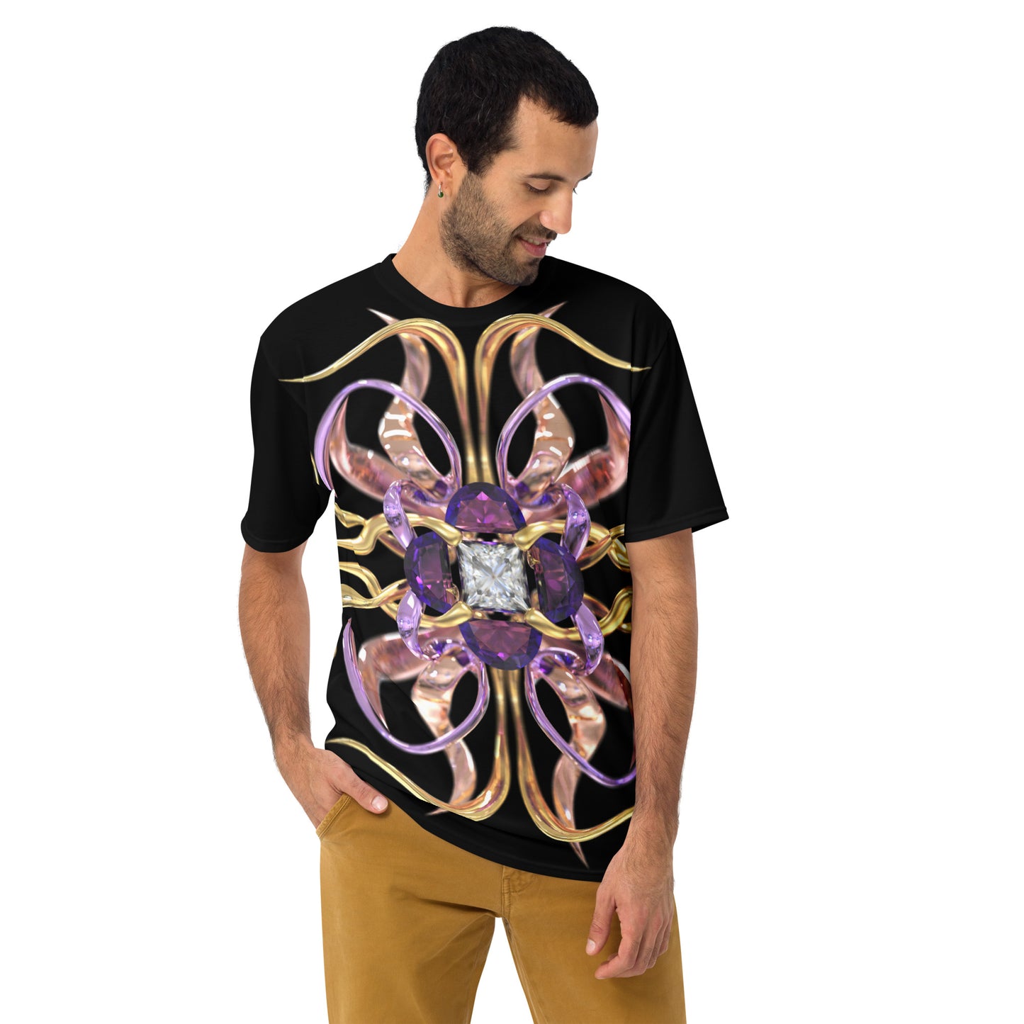 Men's t-shirt - Amethyst