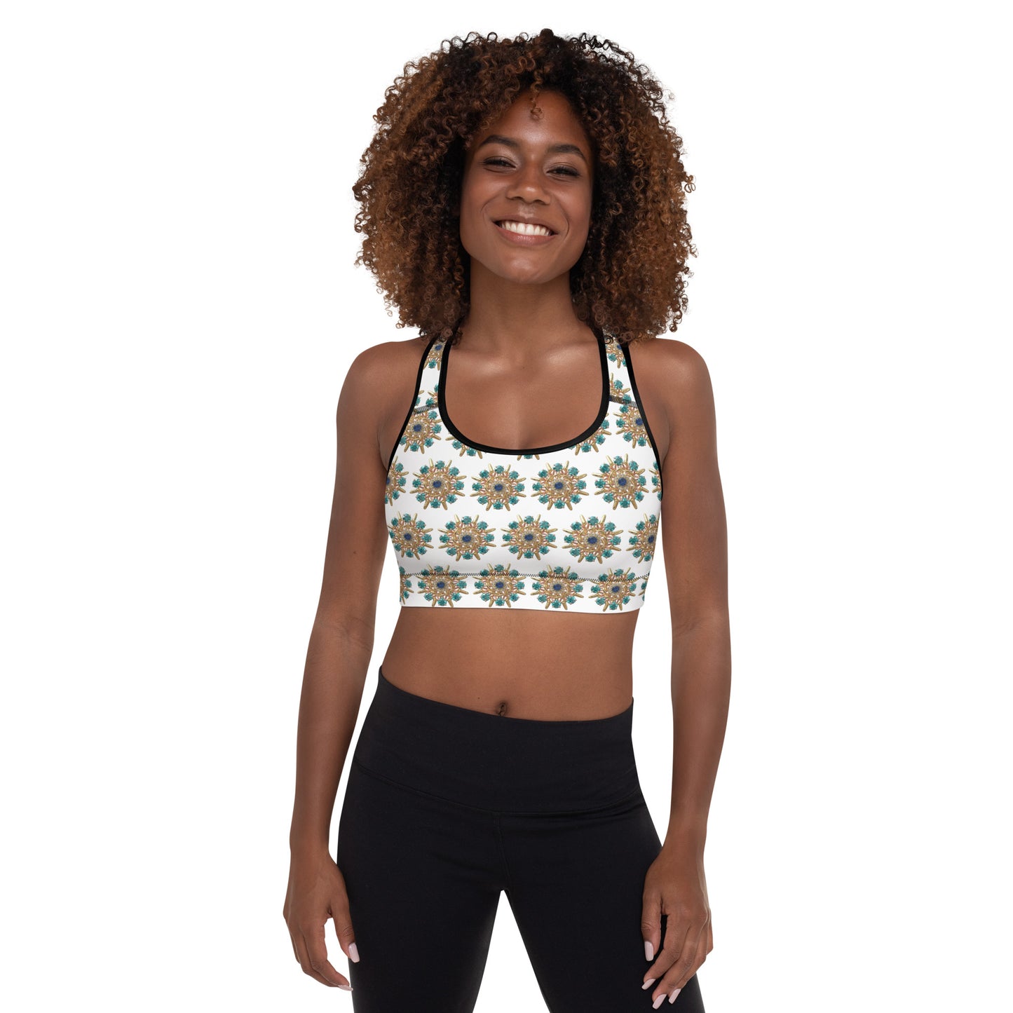 Padded Sports Bra - Jewelry