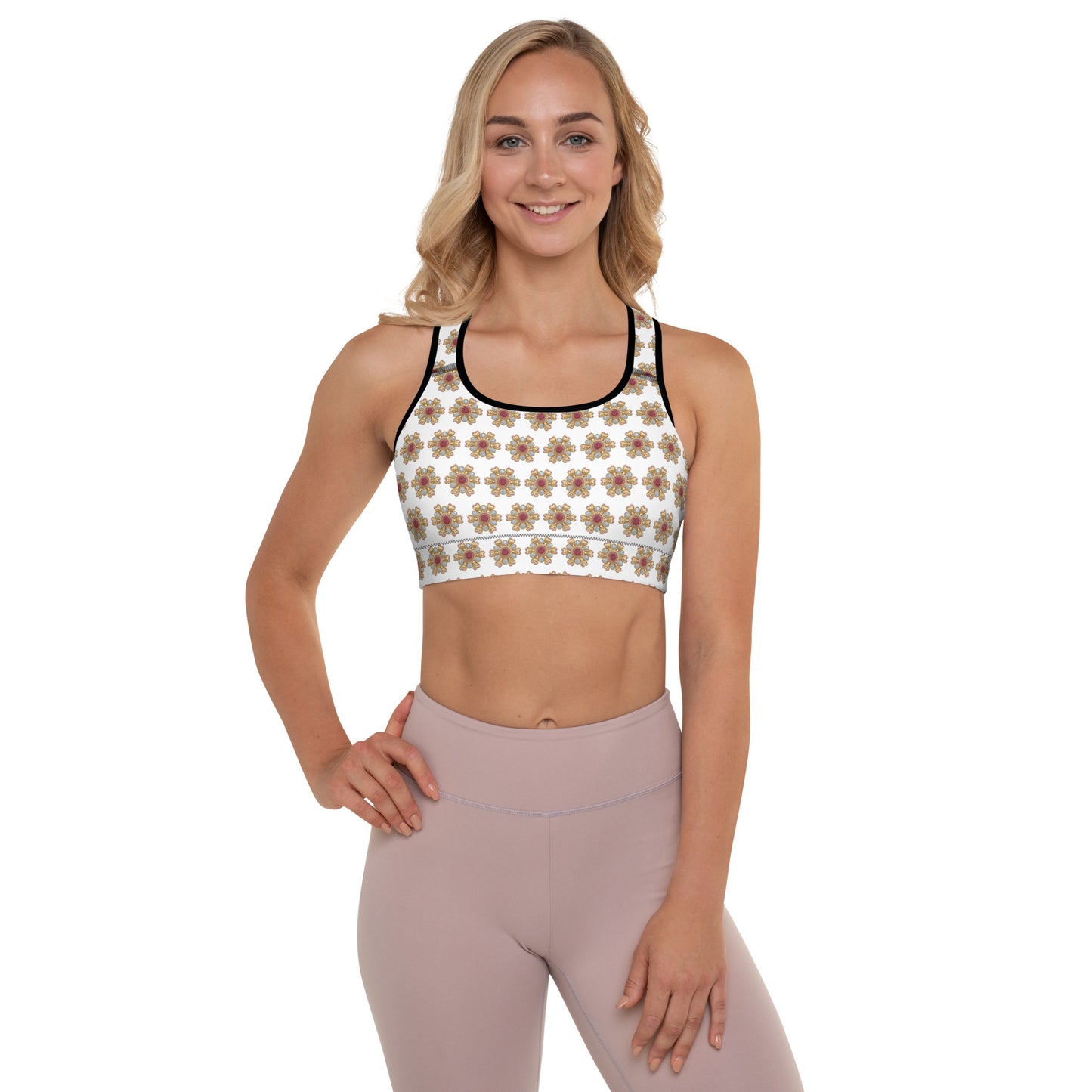 Padded Sports Bra - Jewelry