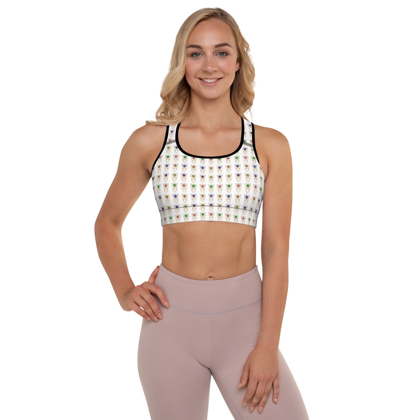 Padded Sports Bra - PRIDE from hearts