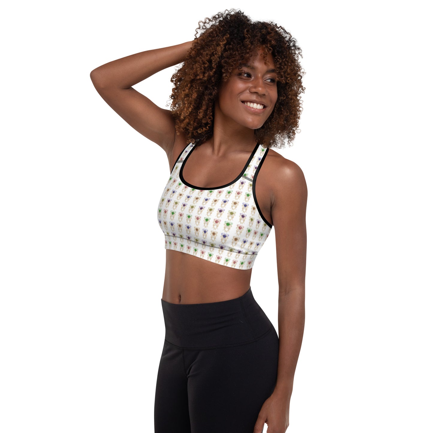 Padded Sports Bra - PRIDE from hearts