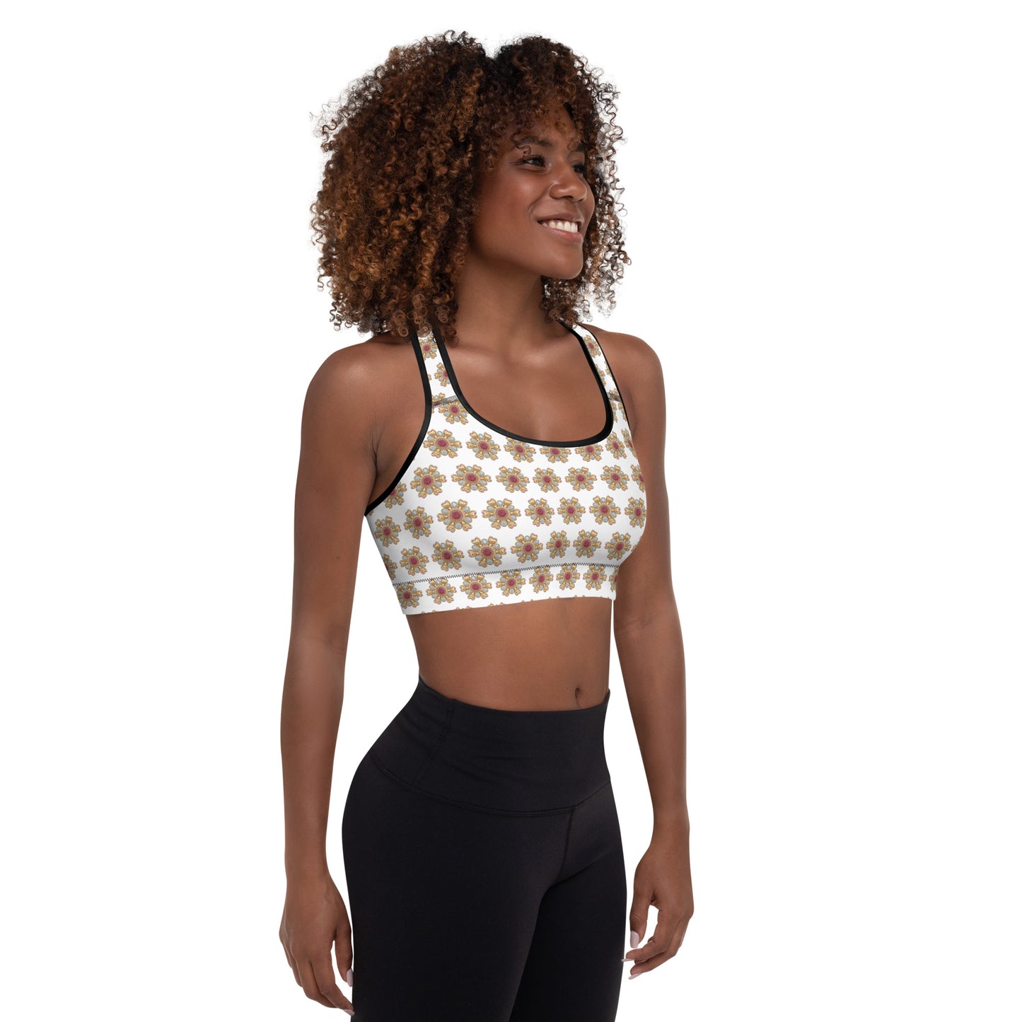 Padded Sports Bra - Jewelry