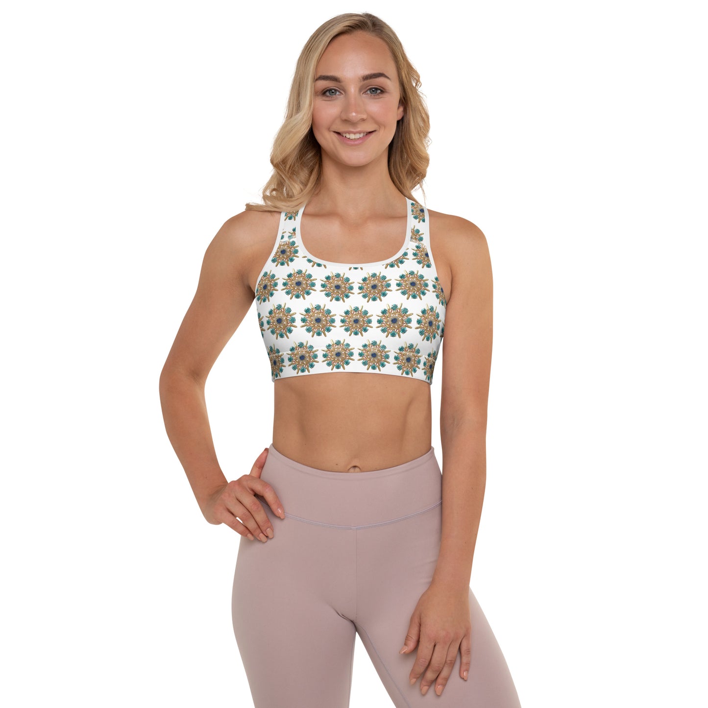 Padded Sports Bra - Jewelry