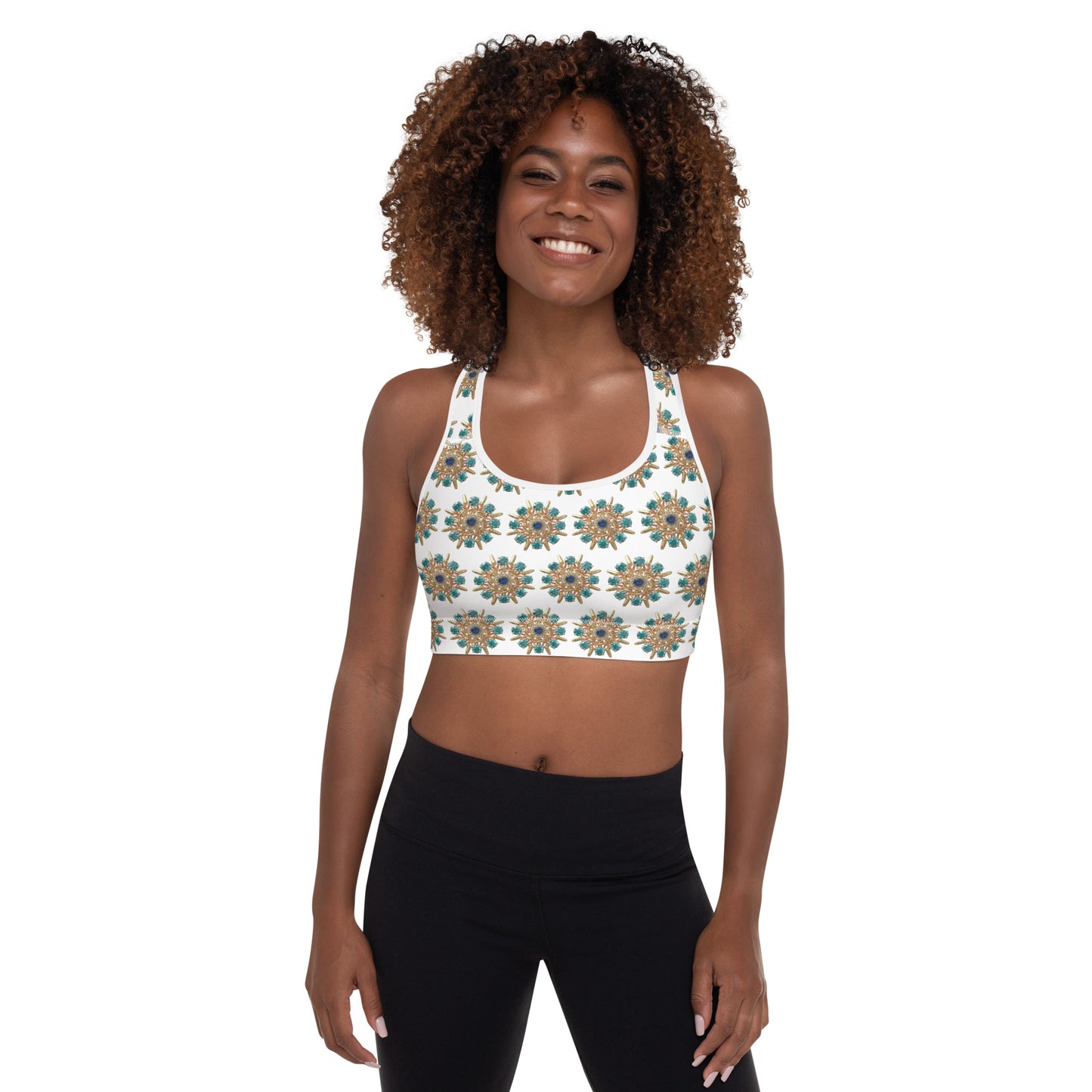 Padded Sports Bra - Jewelry