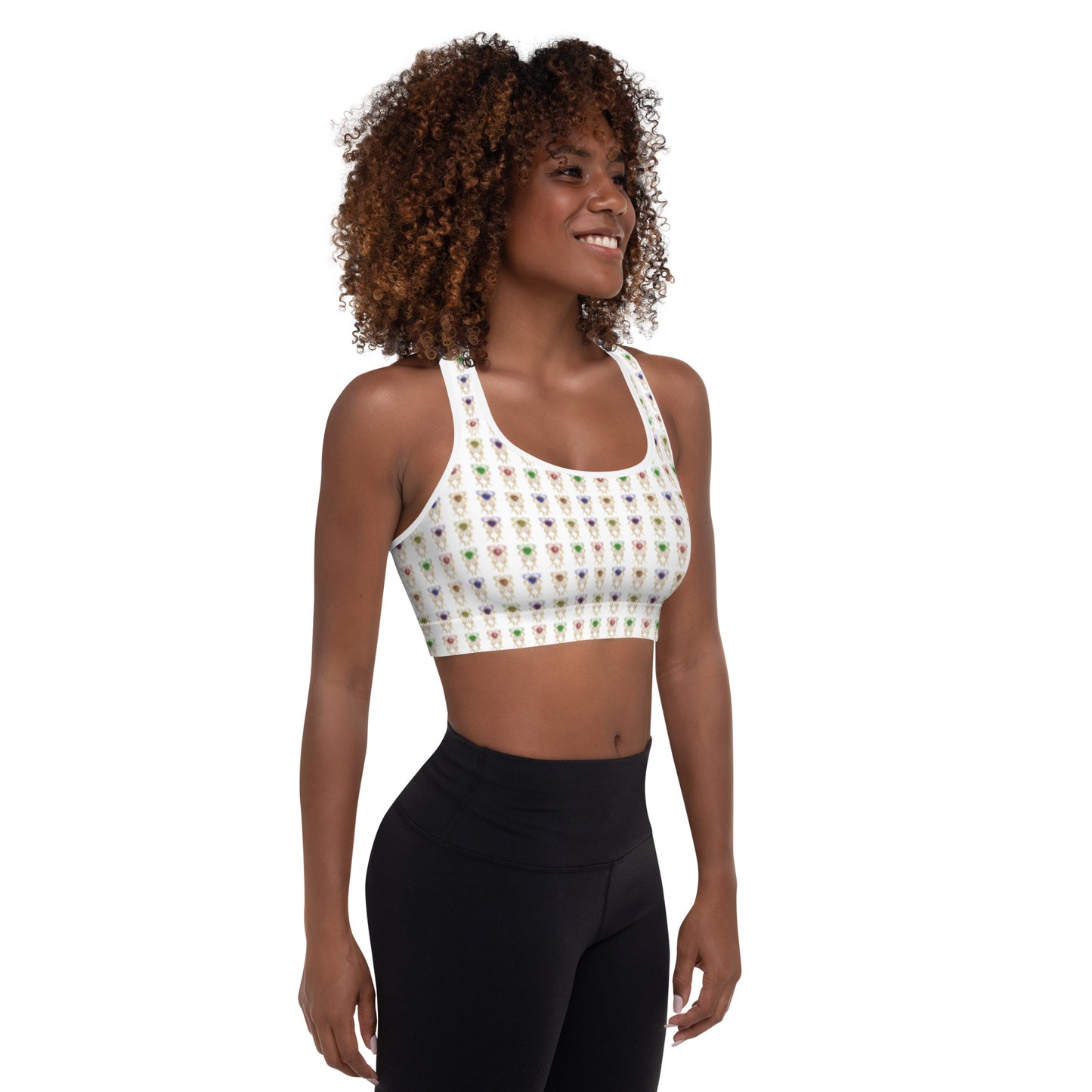 Padded Sports Bra - PRIDE from hearts