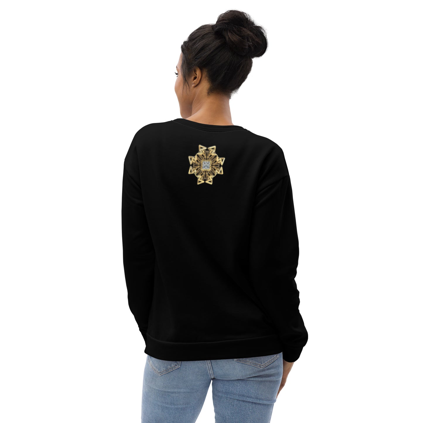 Unisex Sweatshirt Black - Diamond