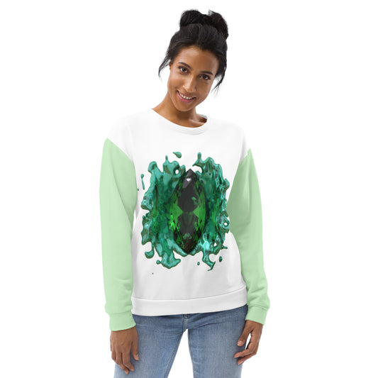 Unisex Sweatshirt Black - GEM Splash