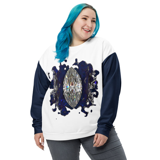 Unisex Sweatshirt Black - GEM Splash