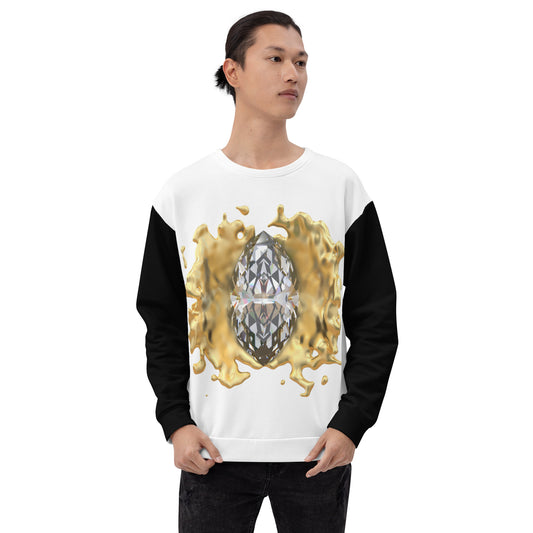 Unisex Sweatshirt Black - GEM Splash