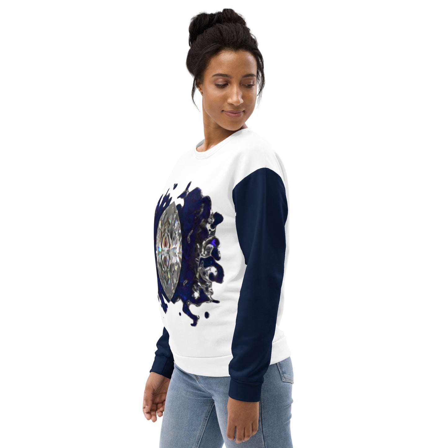 Unisex Sweatshirt Black - GEM Splash