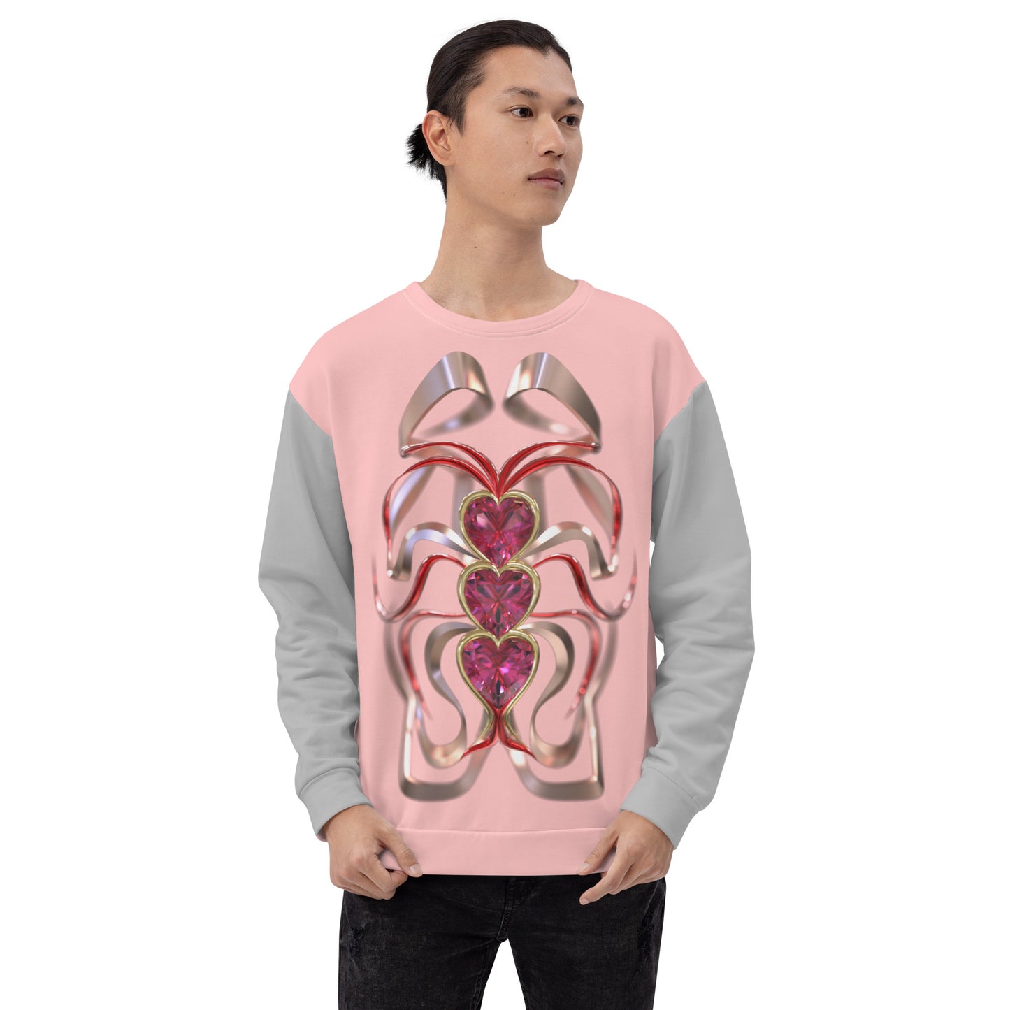 Unisex Sweatshirt - Hearts