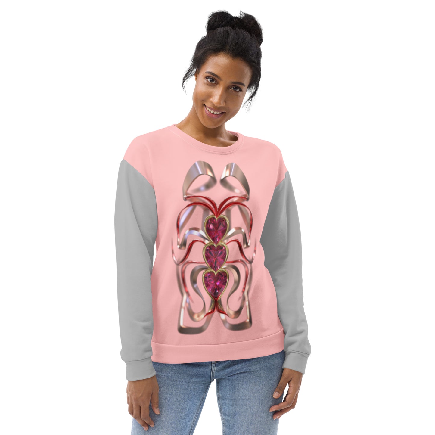 Unisex Sweatshirt - Hearts