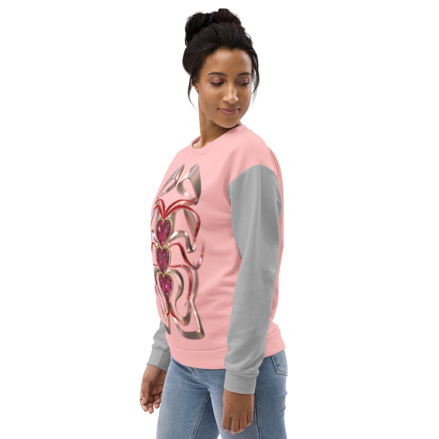 Unisex Sweatshirt - Hearts