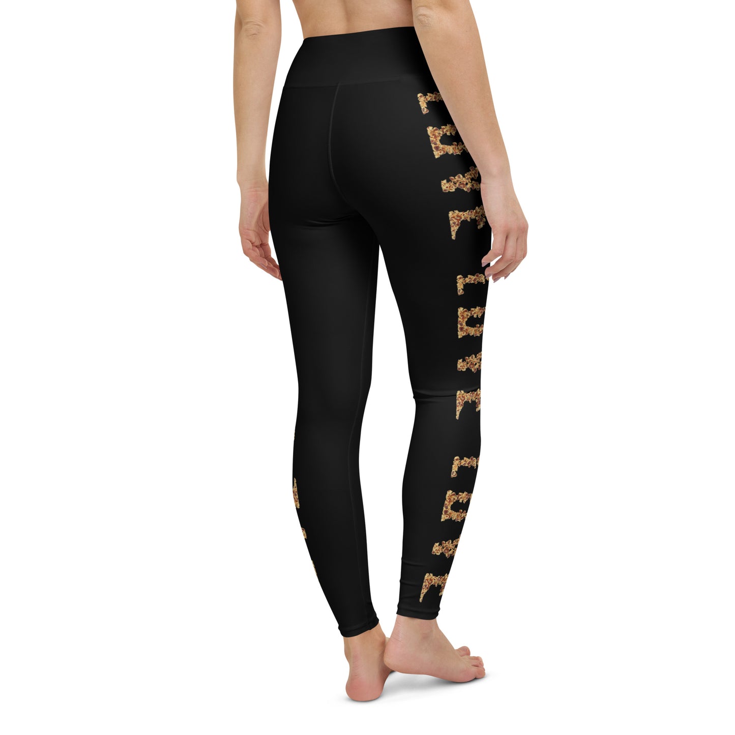 Yoga Leggings (vertical pattern) - LOVE