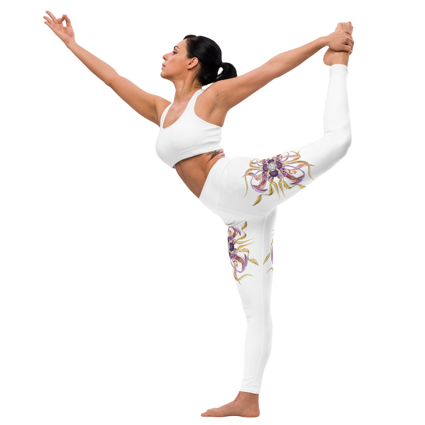 Yoga Leggings - Amethyst