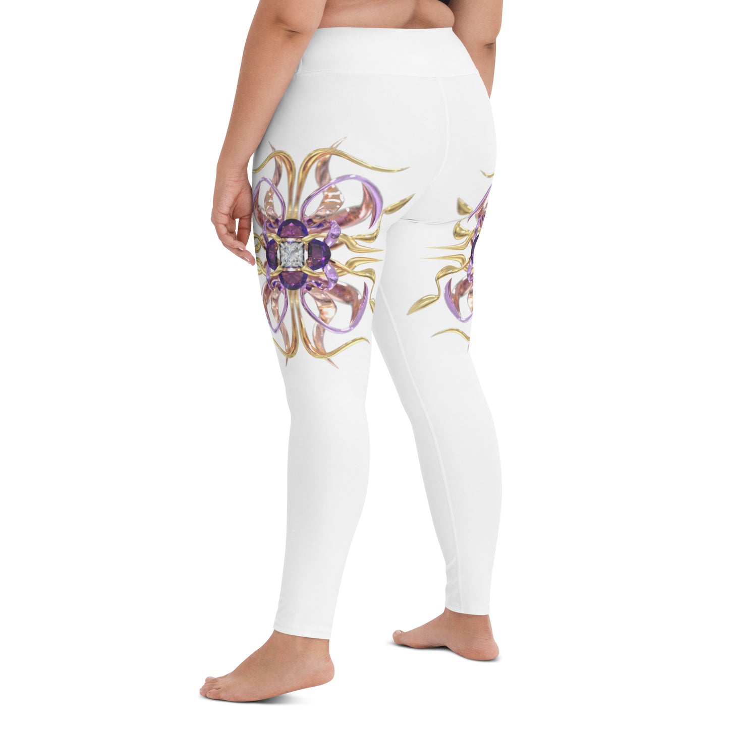 Yoga Leggings - Amethyst