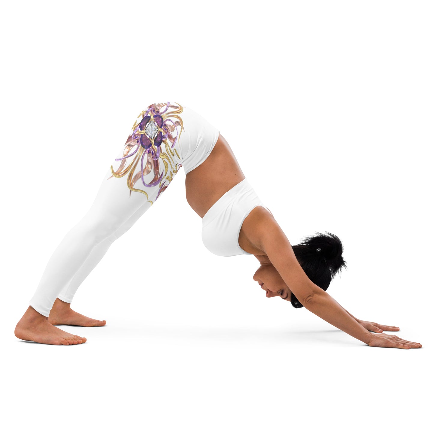 Yoga Leggings - Amethyst