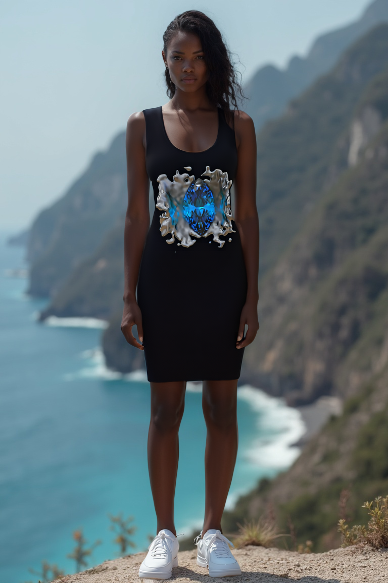 Sublimation Cut & Sew Dress - GEM Splash