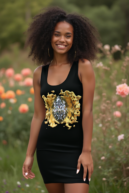 Sublimation Cut & Sew Dress - GEM Splash