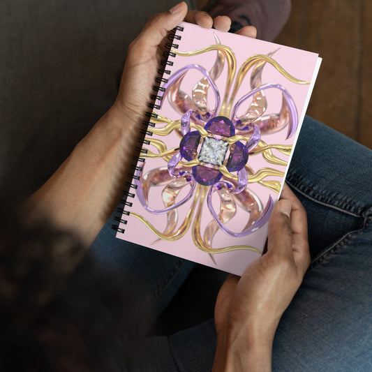 Spiral notebook - Amethyst