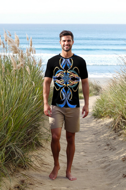 Men's t-shirt - Swiss Blue