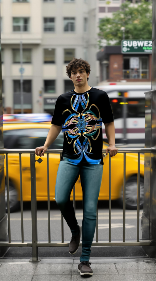 Men's t-shirt - Swiss Blue